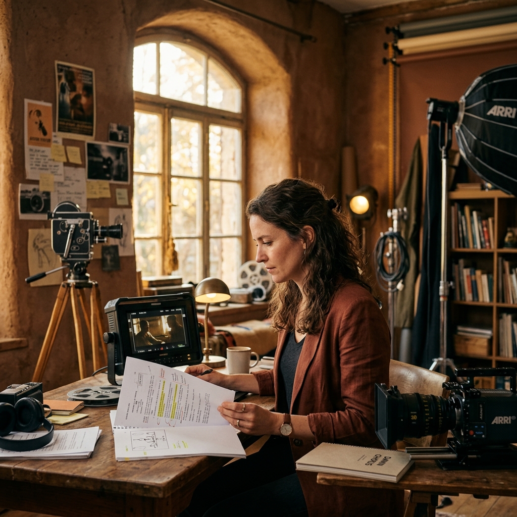 Film Director in Atelier